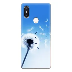 Силиконовый Чехол с одуванчиками на Xiaomi Mi8 Special Edition (Одуванчик на голубом)