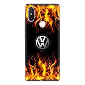 Чехол "Фольксваген" для Xiaomi Mi8 Special Edition (Огненный Лого)