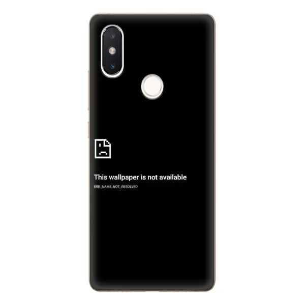 Чехол с рисунком «Ошибка» для Xiaomi Mi 8 SE