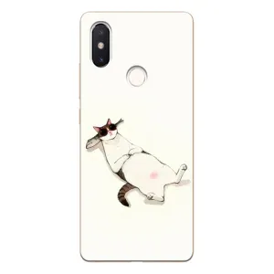 Чехол на тематику: Коты для Xiaomi Mi 8 SE (Отдых)