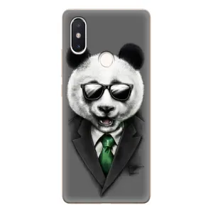 Чехлы с Пандами на Xiaomi Mi8 Special Edition (Панда в очках)