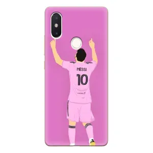 Чехлы Лео Месси в Майами на Xiaomi Mi8 Special Edition (Празднование Месси)