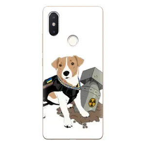 Чехол с принтом Собаки Патрон для Xiaomi Mi8 Special Edition (Пёс Патрон с ракетой)