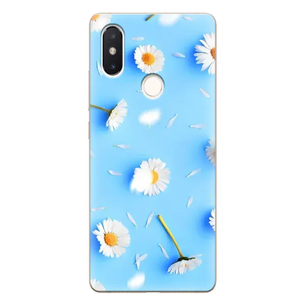 Чехол с рисунком «ромашки на голубом» для Xiaomi Mi 8 SE Чехол с рисунком «ромашки на голубом» для Xiaomi Mi 8 SE