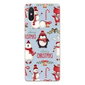 Чохол Санта Клаус для Xiaomi Mi8 Special Edition (Різдвяний)