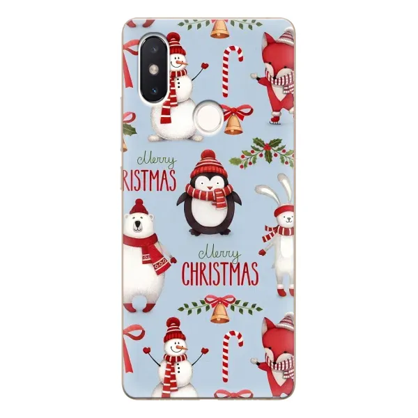 Чехол с рисунком «Рождественский» для Xiaomi Mi 8 SE