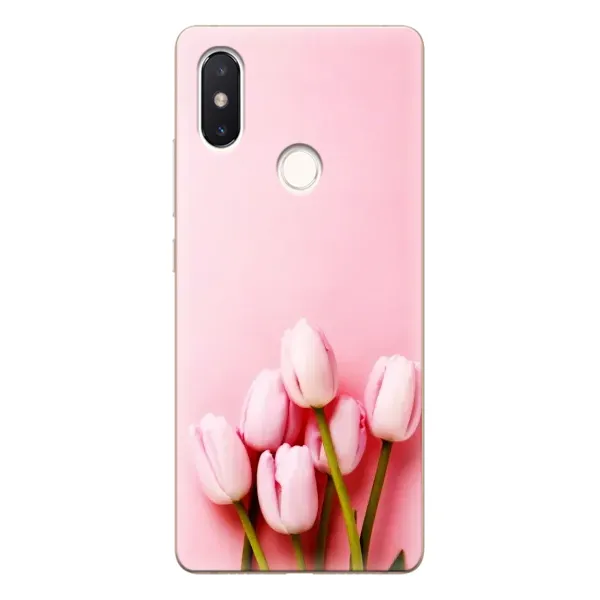 Чехол с рисунком «Розовые тюльпаны» для Xiaomi Mi 8 SE Чехол с рисунком «Розовые тюльпаны» для Xiaomi Mi 8 SE