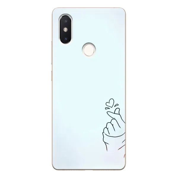 Чохол з малюнком «Сердечко на блакитному» для Xiaomi Mi 8 SE Чохол з малюнком «Сердечко на блакитному» для Xiaomi Mi 8 SE