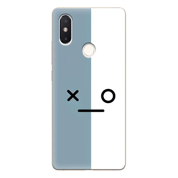Чехол с рисунком «Серо-белый» для Xiaomi Mi 8 SE Чехол с рисунком «Серо-белый» для Xiaomi Mi 8 SE