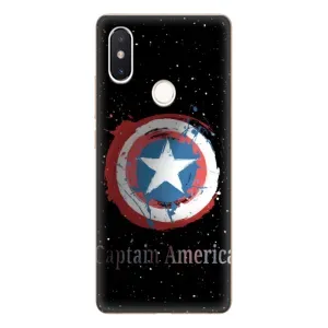 Чехол с Щитом Капитана Америки на Xiaomi Mi8 Special Edition (Щит Капитана)