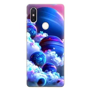 Чохли КОСМОС на Xiaomi Mi8 Special Edition (Сині планети)