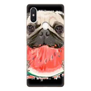 Чехол (ТПУ) Милые собачки для Xiaomi Mi8 Special Edition (Смешной Мопс)