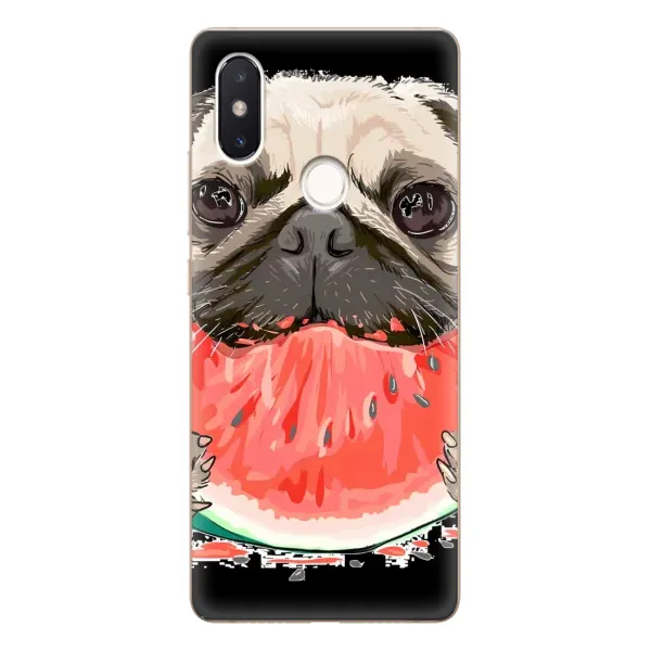Чехол с рисунком «Смешной Мопс» для Xiaomi Mi 8 SE Чехол с рисунком «Смешной Мопс» для Xiaomi Mi 8 SE