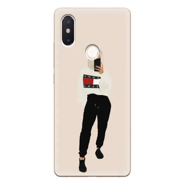 Чехол с рисунком «Стильная» для Xiaomi Mi 8 SE
