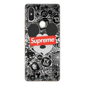 Чохол з Брендами одягу на Сяомі Мі8 СЕ (Supreme Маус)