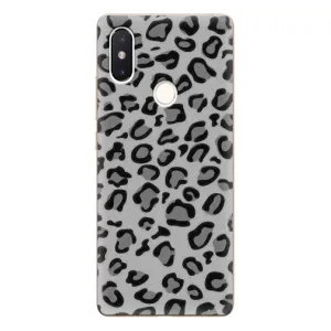 Чохол з леопардовим принтом на Xiaomi Mi8 Special Edition (Темний леопард)