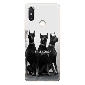 Чехол ДОБЕРМАН для Xiaomi Mi8 Special Edition (Три добермана)