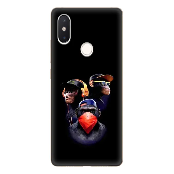 Чехол с рисунком «Три обезьяны» для Xiaomi Mi 8 SE Чехол с рисунком «Три обезьяны» для Xiaomi Mi 8 SE