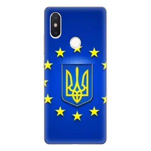 Чехол с Украинской символикой на Сяоми Ми8 СЕ (Украина это Европа)