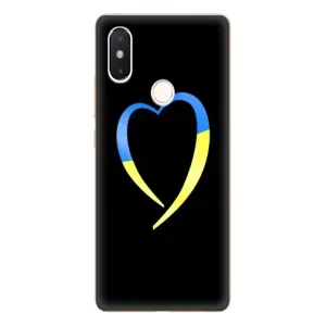 Силиконовый Чехол на Xiaomi Mi8 Special Edition (Я-Украина) (Украинское сердце)