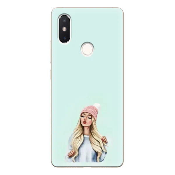Чехол с рисунком «В шапке» для Xiaomi Mi 8 SE