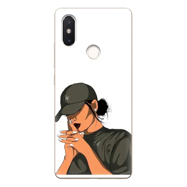 Чехол с рисунком «В зеленом» для Xiaomi Mi 8 SE