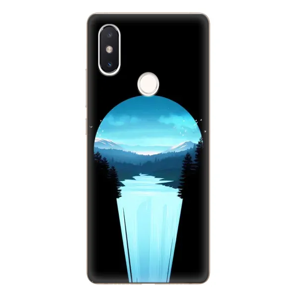 Чехол с рисунком «Синий Водопад» для Xiaomi Mi 8 SE Чехол с рисунком «Синий Водопад» для Xiaomi Mi 8 SE
