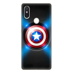Чехол с Щитом Капитана Америки на Xiaomi Mi8 Special Edition (Яркий Щит Капитана)