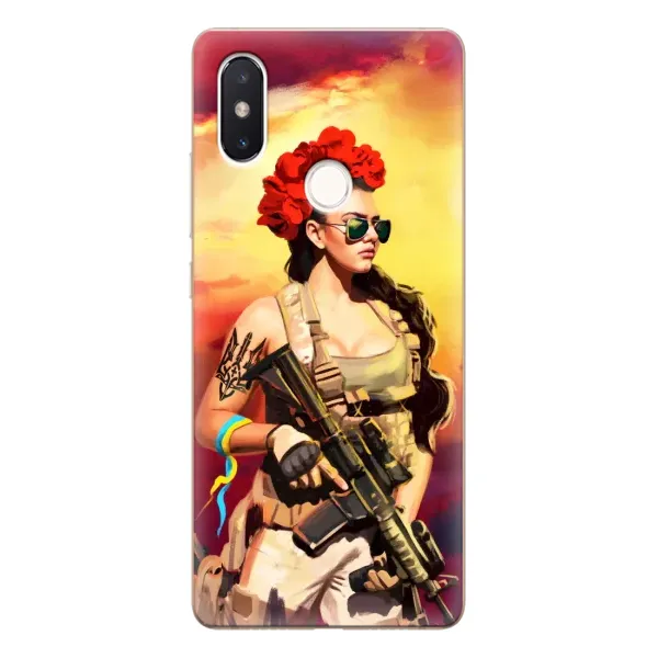 Чехол с рисунком «Женщина солдат» для Xiaomi Mi 8 SE Чехол с рисунком «Женщина солдат» для Xiaomi Mi 8 SE
