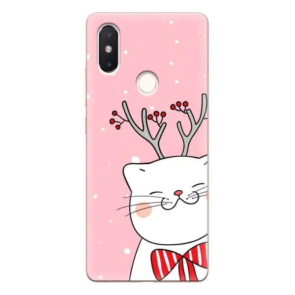 Чехол с рисунком «Зимний кот» для Xiaomi Mi 8 SE Чехол с рисунком «Зимний кот» для Xiaomi Mi 8 SE
