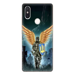 Патриотический Чехол для Xiaomi Mi8 Special Edition (ЗСУ з крильями)