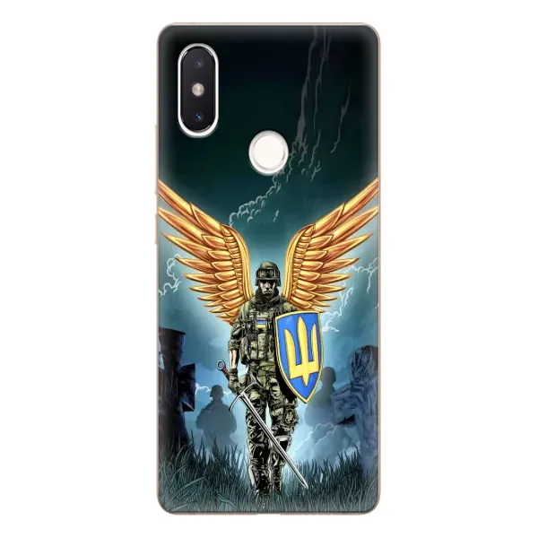 Чехол с рисунком «ЗСУ з крильями» для Xiaomi Mi 8 SE Чехол с рисунком «ЗСУ з крильями» для Xiaomi Mi 8 SE