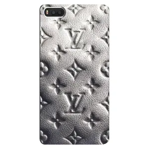 Текстурный Чехол Louis Vuitton для Сяоми Ми 8 (Бежевый ЛВ)