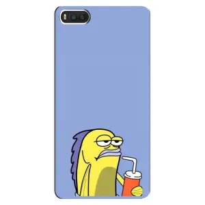 Бампер с принтом Мемы для Xiaomi Mi8 (Безразличие)