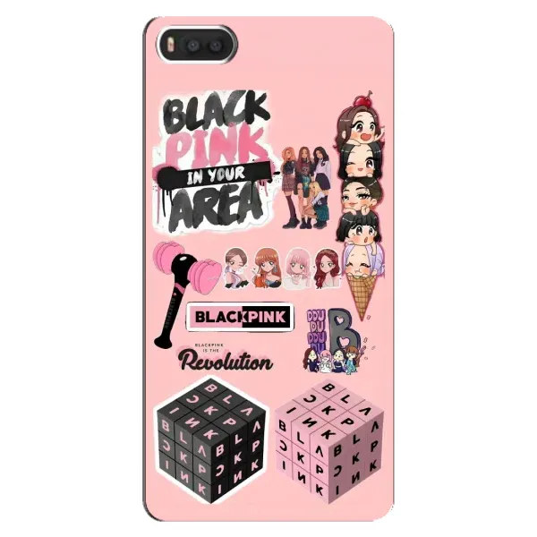 Чехол с рисунком «BLACK PINK коллаж» для Xiaomi Mi8 Чехол с рисунком «BLACK PINK коллаж» для Xiaomi Mi8