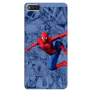 Силиконовый Чехол для Xiaomi Mi8 (Человек Паук)
