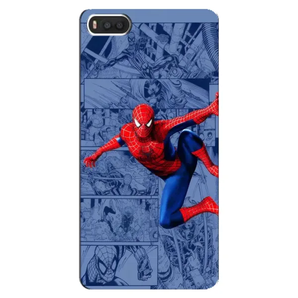 Чехол с рисунком «Человек Паук» для Xiaomi Mi8