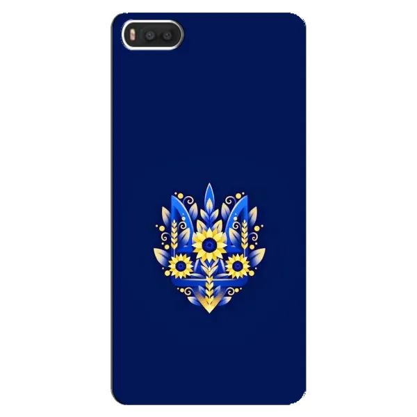 Чехол с рисунком «Цветущий Герб» для Xiaomi Mi8
