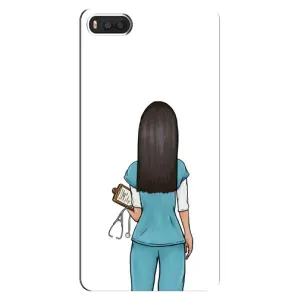 Силиконовый бампер (Работники) на Xiaomi Mi8 (Доктор)