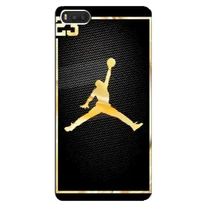 Силиконовый Чехол Nike Air Jordan на Сяоми Ми 8 (Джордан 23)