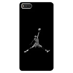 Силиконовый Чехол Nike Air Jordan на Сяоми Ми 8 (Джордан)