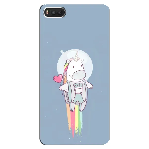 Чехол с рисунком «Единорог космонавт» для Xiaomi Mi8 Чехол с рисунком «Единорог космонавт» для Xiaomi Mi8