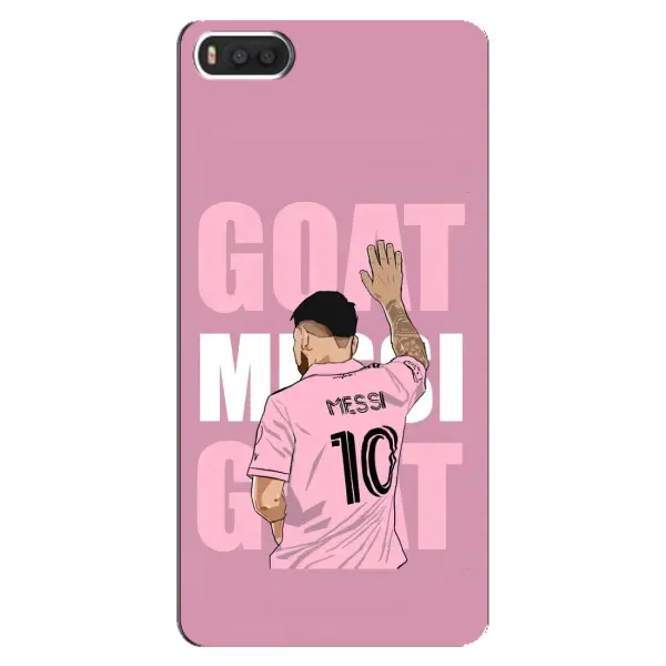 Чехол с рисунком «GOAT MESSI» для Xiaomi Mi8 Чехол с рисунком «GOAT MESSI» для Xiaomi Mi8