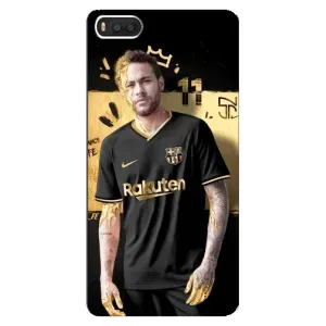 Силиконовый Чехол Xiaomi Mi8 (Gold Neymar)