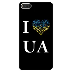 Силіконовий Чохол  на Xiaomi Mi8 (Я-Україна) (I Love UA)