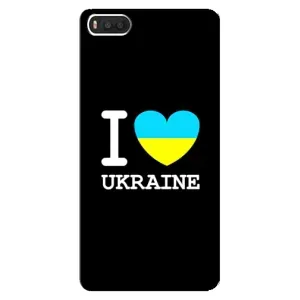 Чохол з Українською символікою на Сяомі Мі 8 (I Love Ukraine)
