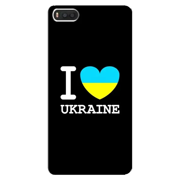 Чехол с рисунком «I Love Ukraine» для Xiaomi Mi8 Чехол с рисунком «I Love Ukraine» для Xiaomi Mi8