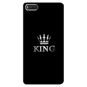 Чохол (Корона на чорному фоні) для Сяомі Мі 8 (KING)