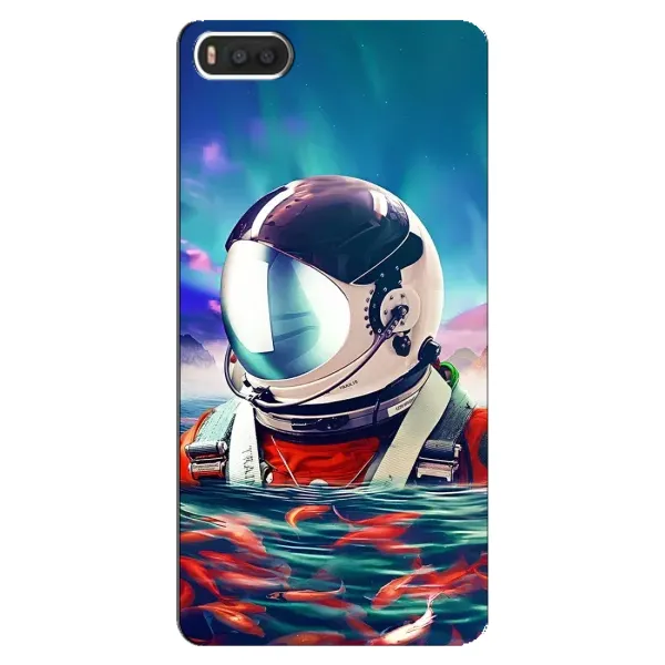 Чохол з малюнком «Космонавт у воді» для Xiaomi Mi8 Чохол з малюнком «Космонавт у воді» для Xiaomi Mi8