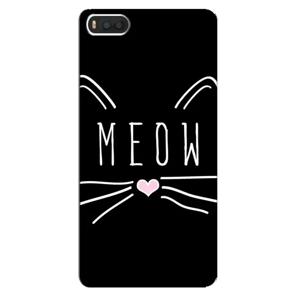 Чехол с рисунком «КОТИК MEOW» для Xiaomi Mi8 Чехол с рисунком «КОТИК MEOW» для Xiaomi Mi8